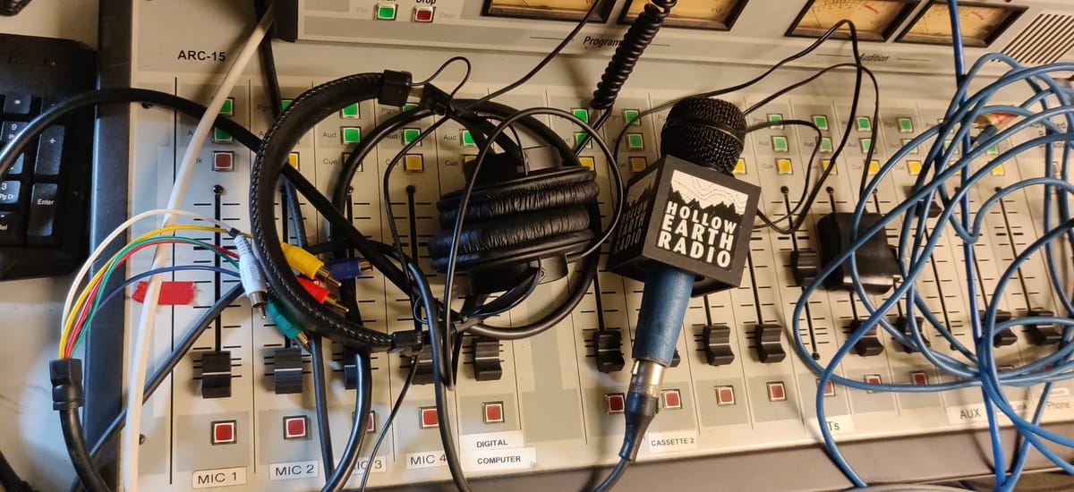 Volunteer at Hollow Earth Radio